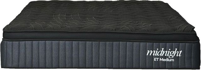 Dreamstar Bedding Hybrid Collection Midnight 12" Hybrid Medium Euro Top Queen Split Head Mattress-0