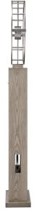 Howard Miller® Juno Seaside Gray Floor Clock-2