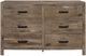 Mazin Furniture® Mandan Weathered Pine Dresser-0