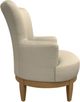 Best® Home Furnishings Customizable Justine Swivel Chair with Honey Birch Legs-2