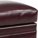 Smith Brothers Customizable 522 Leather Ottoman-1