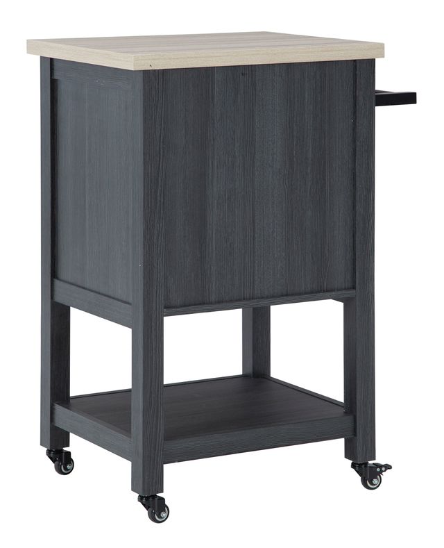 Signature Design by Ashley® Boderidge Gray Bar Cart-3