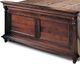 Durham Furniture Savile Row Victorian Mahogany Queen Panel Bed-2