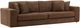 Dovetail Furniture Darina Brown Sofa-0