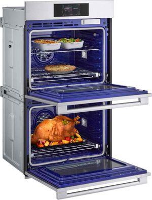 LG Studio 30" Stainless Steel Double Electric Wall Oven