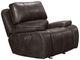 New Classic® Home Brookings Charcoal Power Glider Recliner with Power Headrest-0