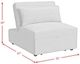 Elements International Pluto Coronado Gray Sleeper Chair-4