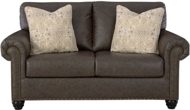 Benchcraft® Roxmere Umber Loveseat-1
