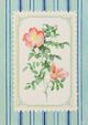Stylecraft Tamara Day Vintage Striped Flowers II Wall Art-1