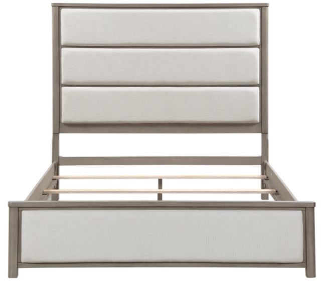 Homelegance® Dalston Beige/Light Gray Queen Panel Bed-3