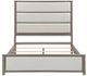 Homelegance® Dalston Beige/Light Gray Queen Panel Bed-3
