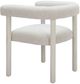 Zuo® Modern Sunbath 2-Piece Gray/White Aluminum Outdoor Dining Arm Chair Set-3