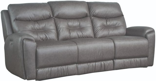 Southern Motion™ Point Break Greystone Triple Power Reclining Sofa
