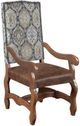 Horizon Home® Valencia Brown/Gray Dining Arm Chair-0