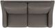 La-Z-Boy® Charlie Greystone Leather Apartment-Size Sofa-5
