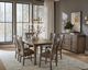 Artisan & Post by Vaughan-Bassett Dovetail Aged Gray 60'' Friendship Dining Table-1