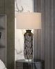 Cal® Lighting & Accessories Shiloh Black/Silver Table Lamp-1