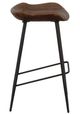 Fairfield® Nico Brown/Matte Black Bar Stool-2