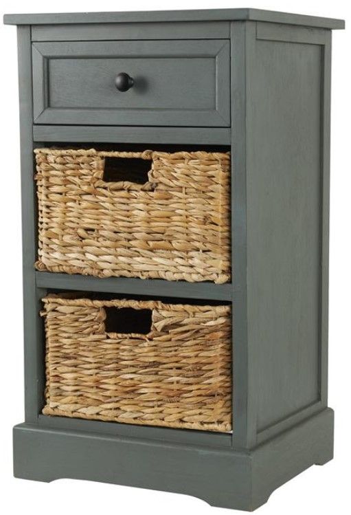 Deco Marche Teal Side Table-1