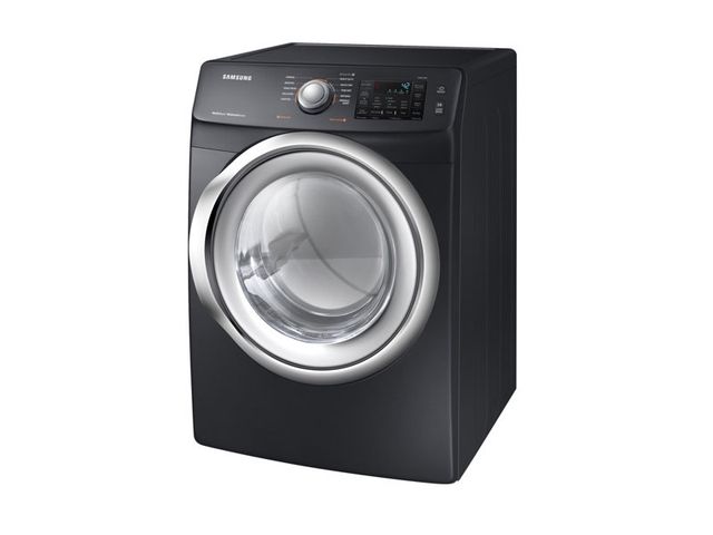 Samsung 7.5 Cu. Ft. Fingerprint Resistant Black Stainless Steel Front Load Electric Dryer-4