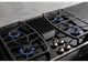 GE Profile™ 30" Stainless Steel Built-In Gas Downdraft Cooktop-1