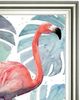Classy Living Annie Warren Flamingo Splash I Wall Art-1