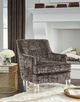 Signature Design by Ashley® Gloriann Charcoal Accent Chair-4