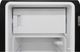 Brama 24" 9.9 Cu. Ft. Black Retro Compact Refrigerator-4