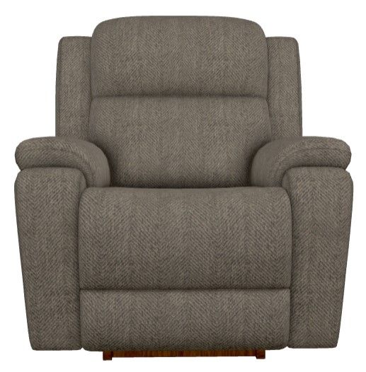 La-Z-Boy® Dorian Cocoa Power Rocking Recliner with Headrest-1
