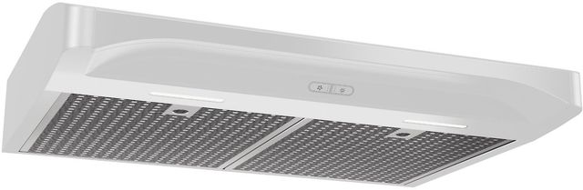 Broan® Elite Alta™ 2 Series 30" White Convertible Under Cabinet Range Hood-2