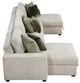 Homelegance® Isla 3-Piece Sage Sand Reversible Chaise Sectional-3