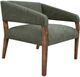 International Furniture Direct Murcia Olive Green Armchair-0