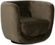 Classic Home Nico Olive Green Swivel Chair-0
