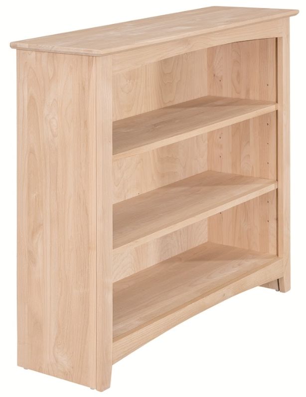 Archbold Furniture Customizable Alder 36" x 36" Bookcase-0