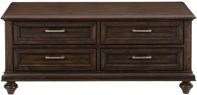 Mazin Furniture Cardano Driftwood Charcoal Cocktail Table-2