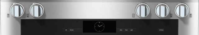 Miele 36" Natural Gas Clean Touch Steel Pro Style Dual Fuel Range-1