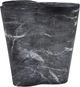 TOV Furniture Slab Black 22" Concrete Indoor/Outdoor Side Table-3