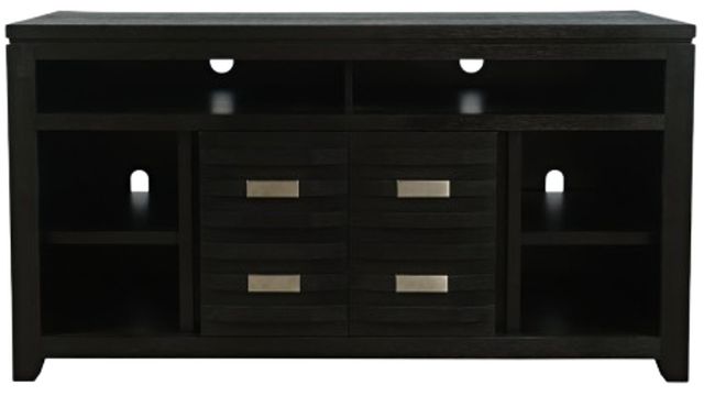 Jofran Inc. Altamonte Black 60" Electric Fireplace Media Console-2