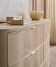 Caracole® Simply Perfect Caracole Classic Ivory Painted Faux Shagreen Dresser-4