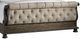 Hooker® Furniture Rhapsody Aurora Ecru/Walnut King Upholstered Sleigh Bed-3