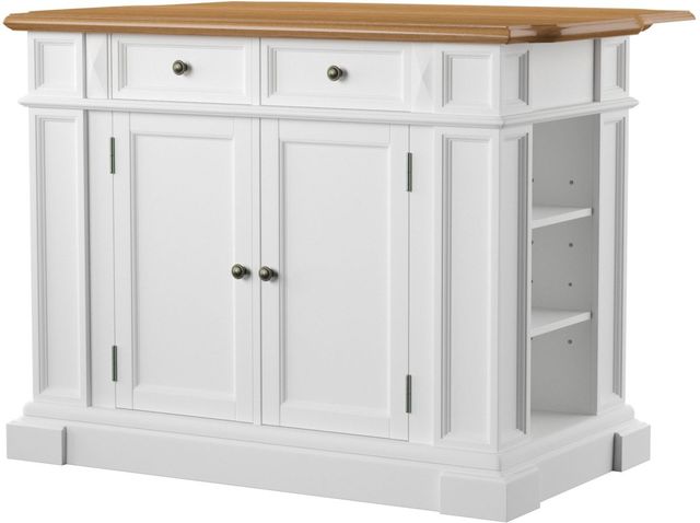 homestyles® Americana White Kitchen Island-1