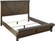 Signature Design by Ashley® Lakeleigh 3-Piece Brown King Panel Bed Set-1