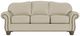 Flexsteel® Customizable Bexley Leather Sofa with Nailhead Trim-2