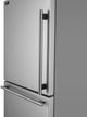 FORNO® Milano Espresso 31 in. 17.2 Cu. Ft. Stainless Steel Counter Depth Bottom Freezer Refrigerator-3
