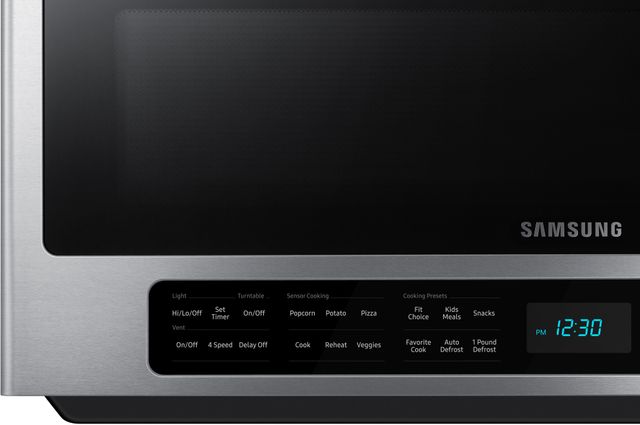 Samsung 2.1 Cu. Ft. Fingerprint Resistant Stainless Steel Over The Range Microwave-4