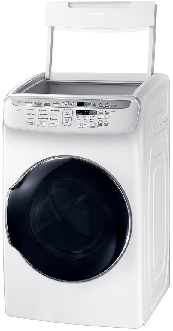 Samsung 7.5 Cu. Ft. White Gas Dryer-3