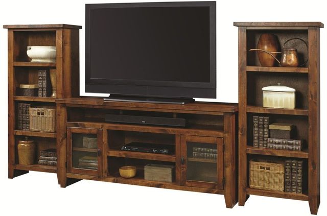 Aspenhome® Alder Grove Tobacco 65" Console with Doors-2