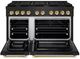 ZLINE Autograph Edition 48" Black Stainless Steel Pro Style Gas Range with 8 Burner Cooktop-1