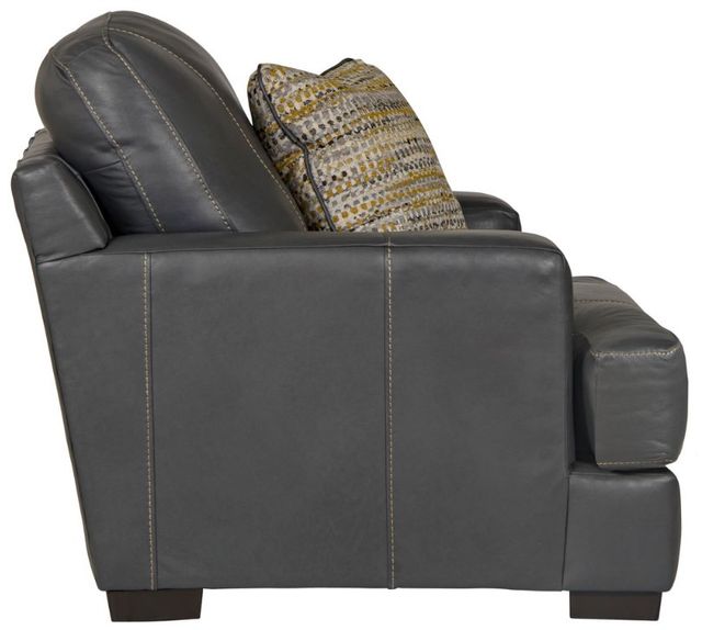 Jackson Furniture Marco Gunmetal Leather Chair-2