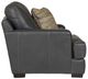 Jackson Furniture Marco Gunmetal Leather Chair-2